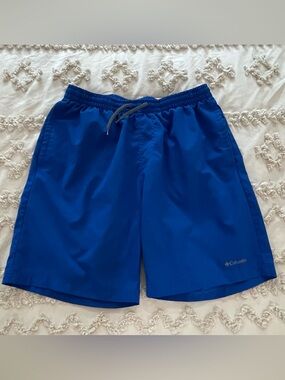Columbia Men’s Royal Blue Athletic Shorts